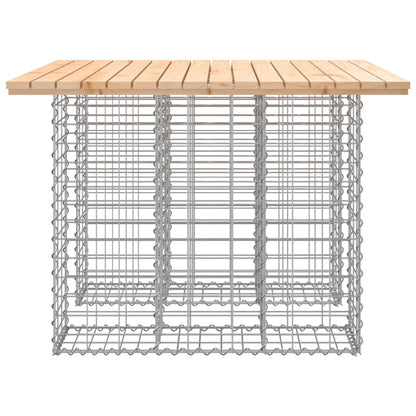 Tuinbank Schanskorfontwerp 100X102X72 Cm Massief Grenenhout 102 x 100 x 72 cm Natuurlijk grenenhout