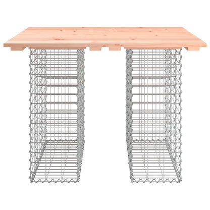 Tuinbank Schanskorfontwerp 100X102X72 Cm Massief Douglashout 102 x 100 x 72 cm Natuurlijk douglashout
