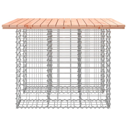 Tuinbank Schanskorfontwerp 100X102X72 Cm Massief Douglashout 102 x 100 x 72 cm Natuurlijk douglashout