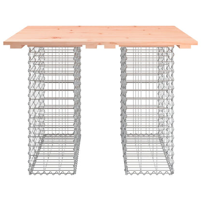 Tuinbank Schanskorfontwerp 100X102X72 Cm Massief Douglashout 102 x 100 x 72 cm Natuurlijk douglashout