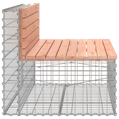 Tuinbank Schanskorfontwerp Massief Douglashout 103 x 70 x 65 cm Natuurlijk douglashout