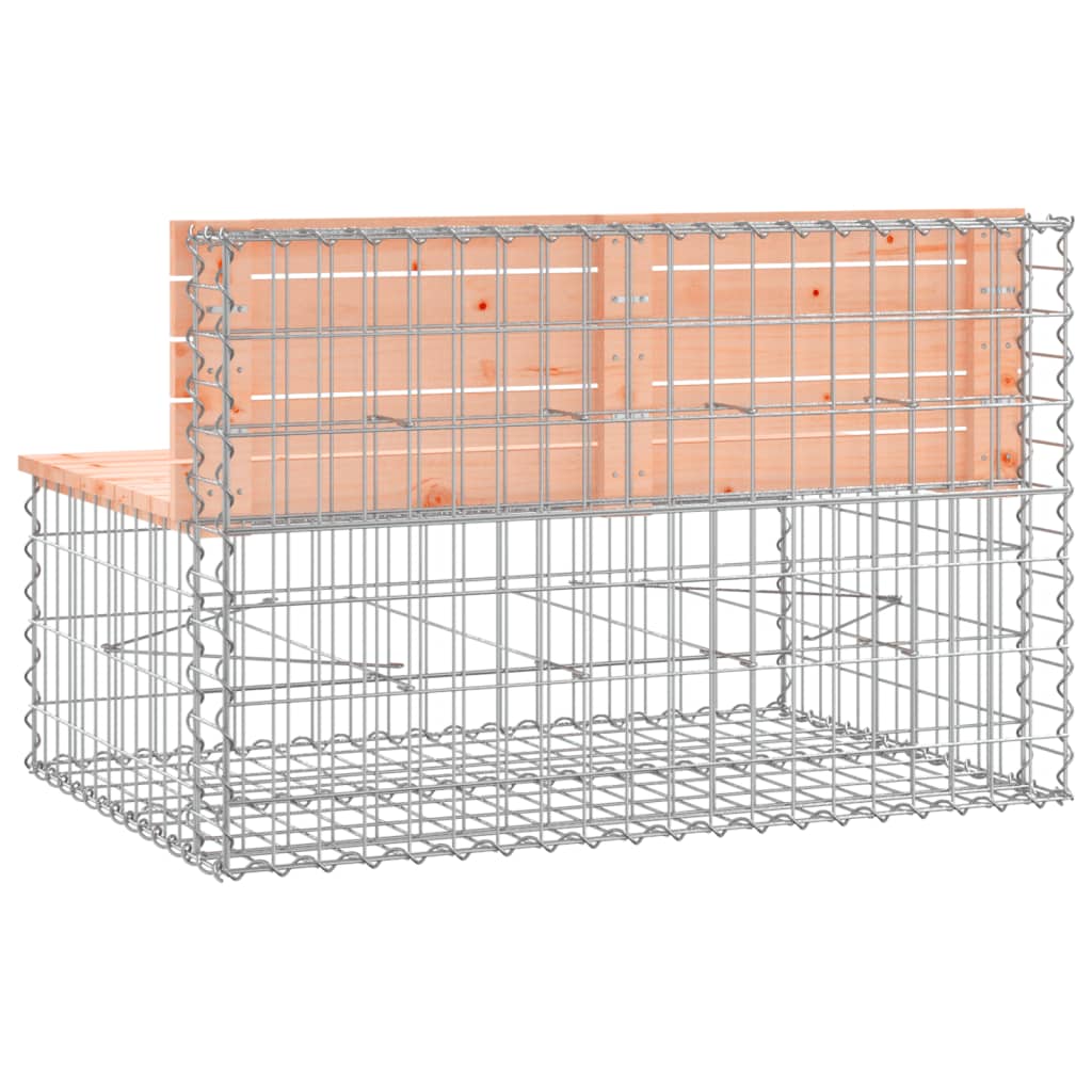 Tuinbank Schanskorfontwerp Massief Douglashout 103 x 70 x 65 cm Natuurlijk douglashout