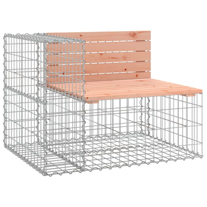 Tuinbank Schanskorfontwerp 92X71X65,5 Cm Massief Douglashout 92 x 71 x 65.5 cm Natuurlijk douglashout