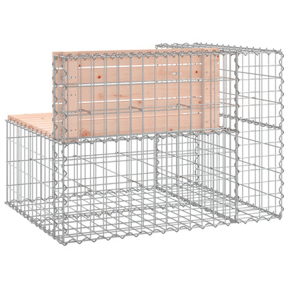 Tuinbank Schanskorfontwerp 92X71X65,5 Cm Massief Douglashout 92 x 71 x 65.5 cm Natuurlijk douglashout