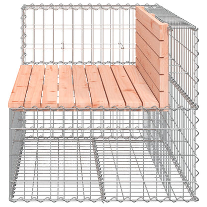 Tuinbank Schanskorfontwerp 122X71X65,5 Cm Massief Douglashout 122 x 71 x 65.5 cm Natuurlijk douglashout