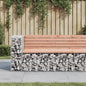 Tuinbank Schanskorfontwerp 122X71X65,5 Cm Massief Douglashout 122 x 71 x 65.5 cm Natuurlijk douglashout