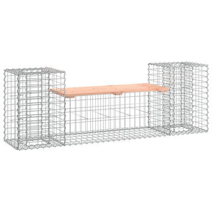 Tuinbank Schanskorfontwerp 183X41X60,5 Cm Massief Douglashout Natuurlijk douglashout