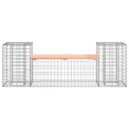 Tuinbank Schanskorfontwerp 183X41X60,5 Cm Massief Douglashout Natuurlijk douglashout