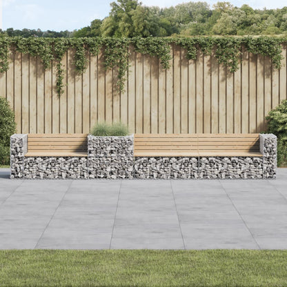 Tuinbank Met Schanskorf Massief Grenenhout Natuurlijk grenenhout