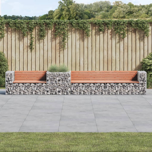 Tuinbank Met Schanskorf Massief Douglashout Natuurlijk douglashout