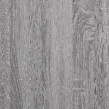 Salontafels 2 st bewerkt hout grijs sonoma eikenkleurig