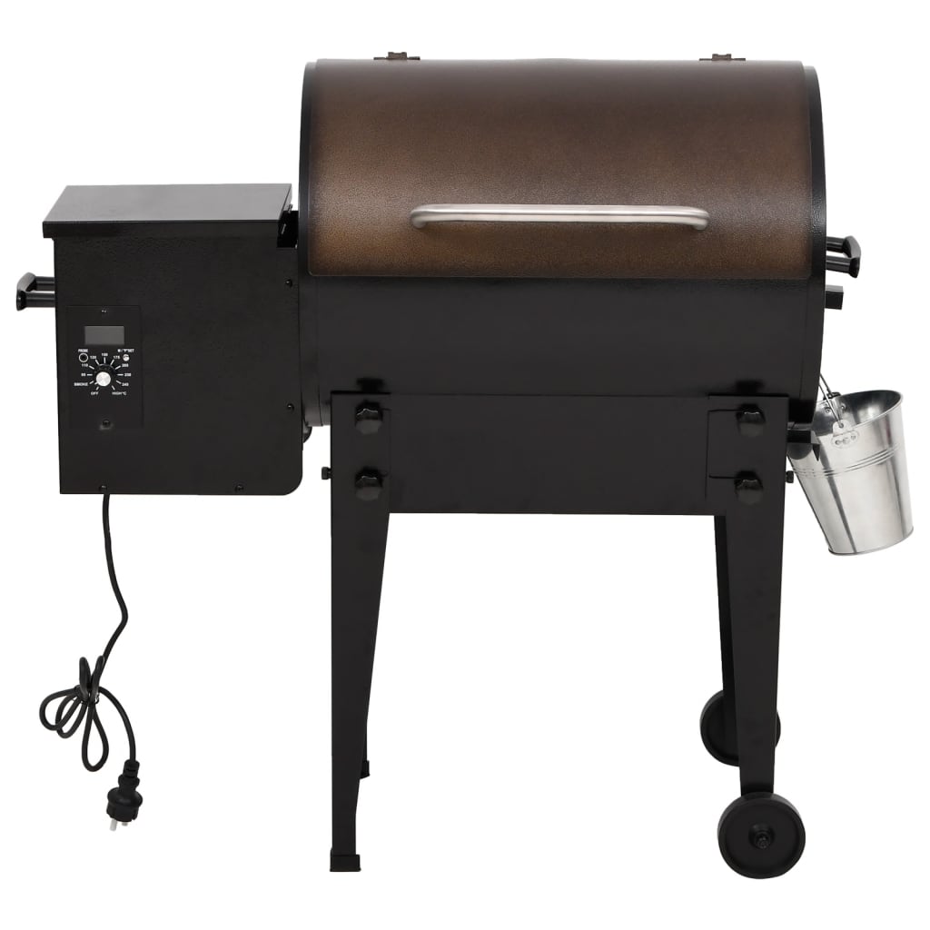 Pelletbarbecue 94 cm ijzer zwart