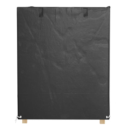 Schommelbankhoezen 2 st 8 oogjes 125x90x135/165 cm polyetheen