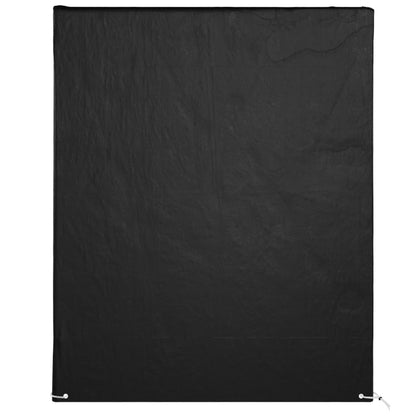 Schommelbankhoezen 2 st met 12 oogjes 220x177x220 cm polyetheen