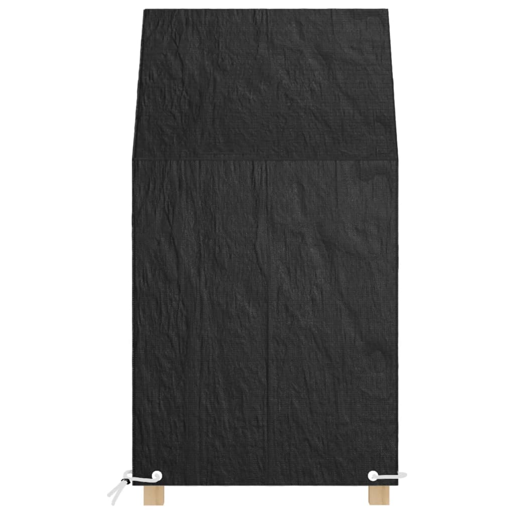 Tuinstoelhoezen 2 st met 8 oogjes 65x65x80/120 cm polyetheen
