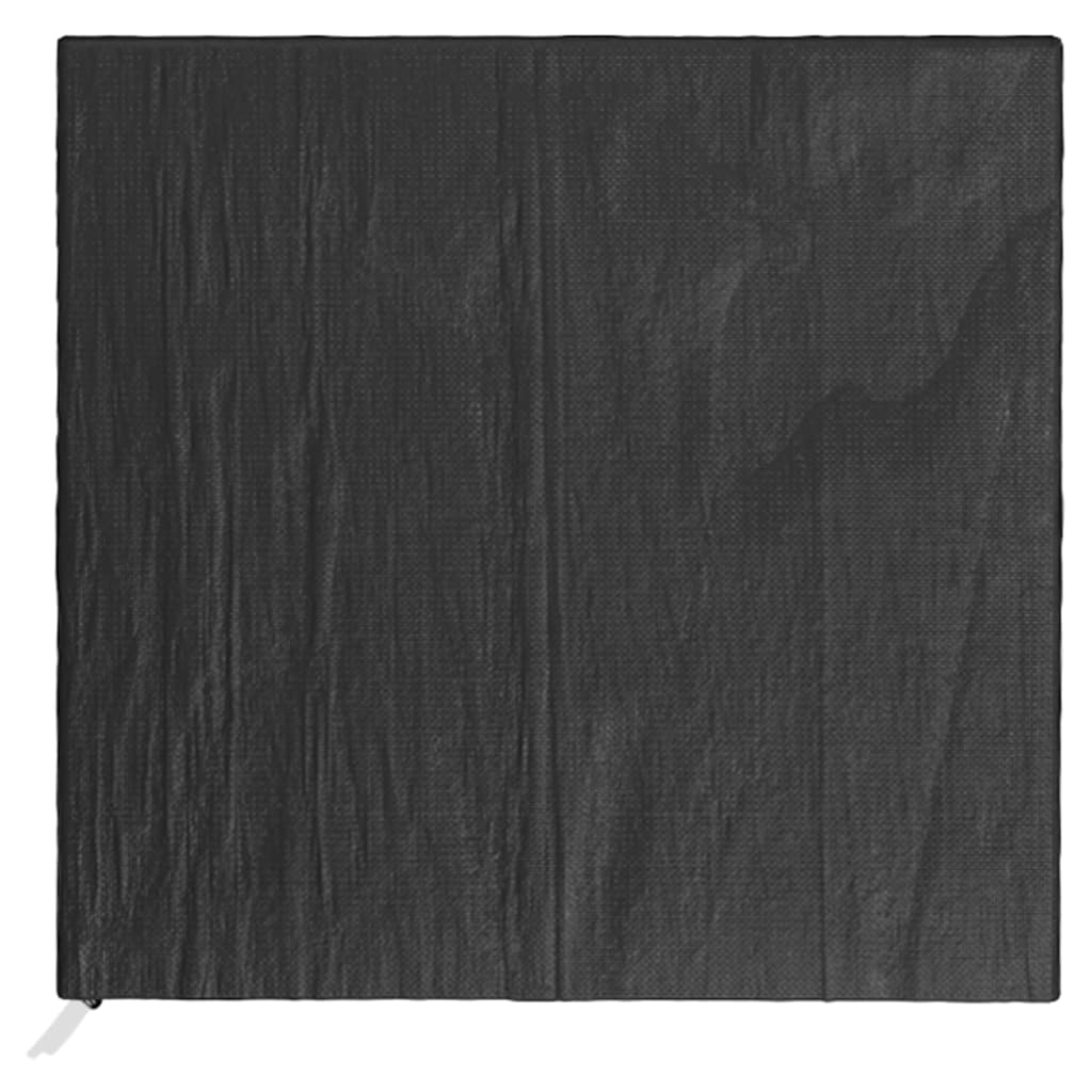 Tuinstoelhoezen 2 st met 8 oogjes 65x65x80/120 cm polyetheen