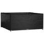 Tuinmeubelhoes met 16 ogen vierkant 300x300x75 cm