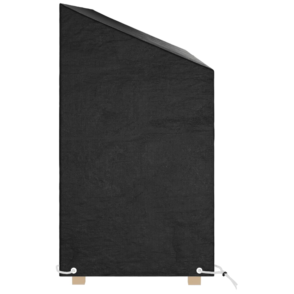 Tuinbankhoes met 8 oogjes 190x70x70/88 cm polyetheen