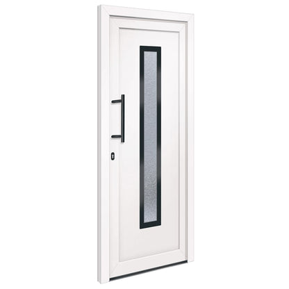 Voordeur 88x200 cm PVC wit