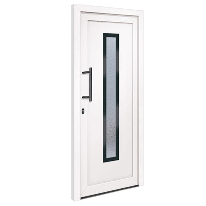 Voordeur 108x200 cm PVC wit