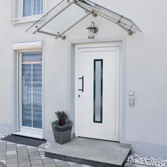 Voordeur 108x200 cm PVC wit