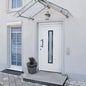 Voordeur 108x200 cm PVC wit