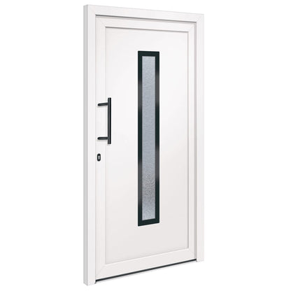 Voordeur 108x208 cm PVC wit