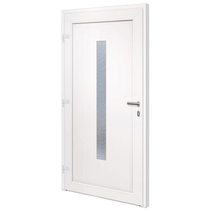 Voordeur 108x208 cm PVC wit