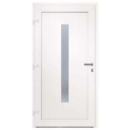 Voordeur 108x208 cm PVC wit