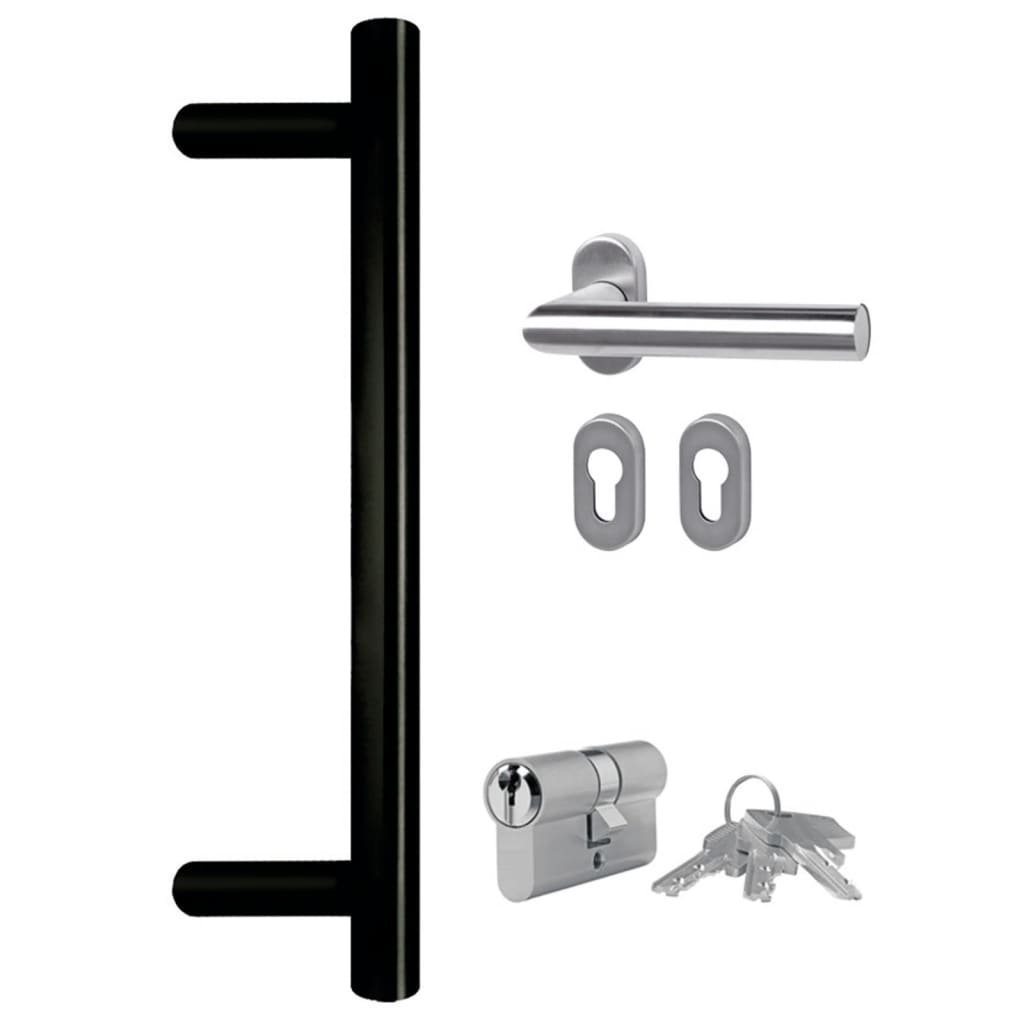 Voordeur 88x200 cm PVC wit