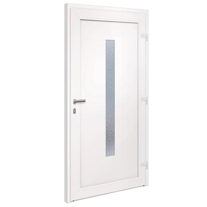 Voordeur 98x200 cm PVC wit
