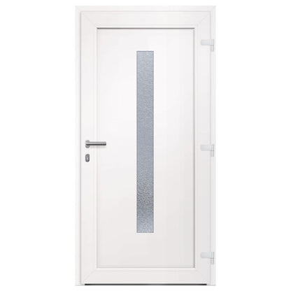 Voordeur 98x200 cm PVC wit