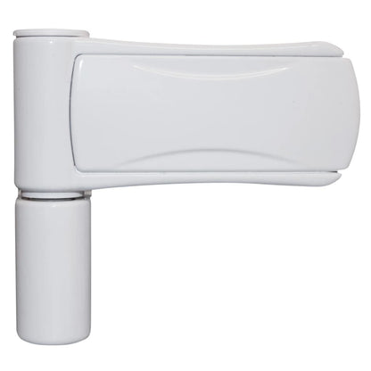 Voordeur 98x208 cm PVC wit