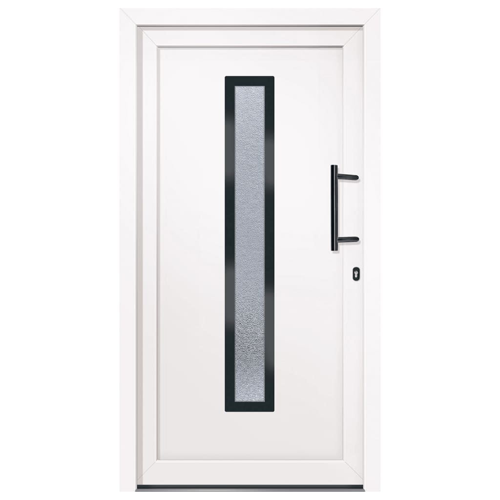 Voordeur 108x200 cm PVC wit