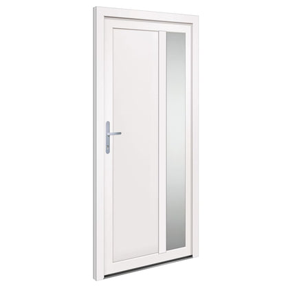 Voordeur 98x200 cm PVC wit