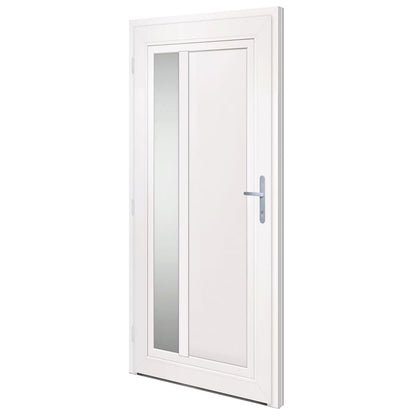 Voordeur 98x200 cm PVC wit