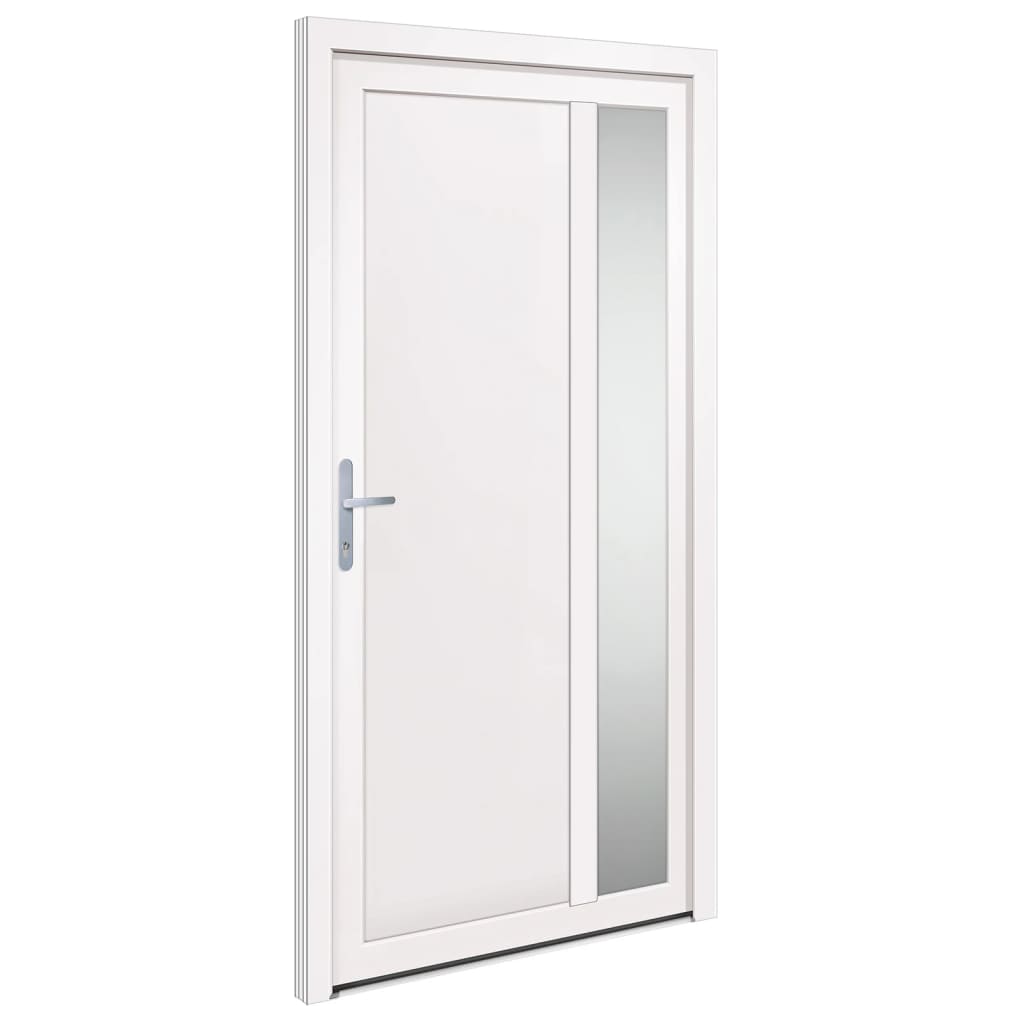 Voordeur 108x208 cm PVC wit