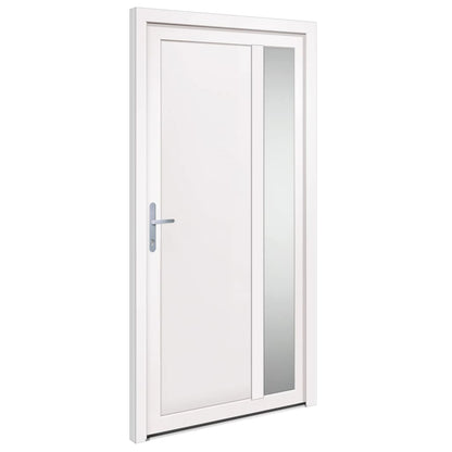 Voordeur 108x208 cm PVC wit