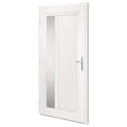 Voordeur 108x208 cm PVC wit