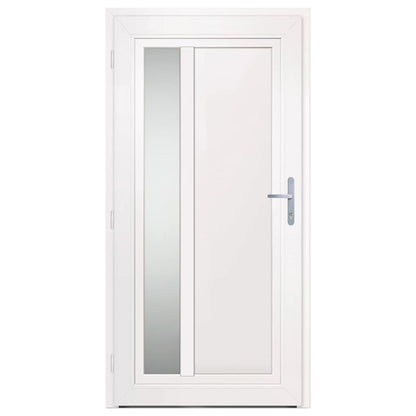 Voordeur 108x208 cm PVC wit