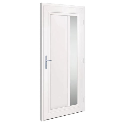 Voordeur 98x208 cm PVC wit