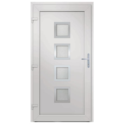 Voordeur 88x200 cm PVC wit