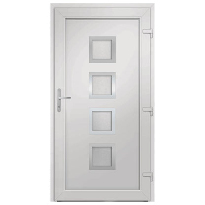 Voordeur 108x208 cm PVC wit