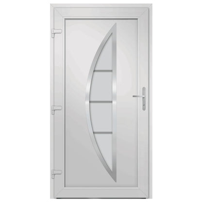 Voordeur 88x200 cm PVC wit