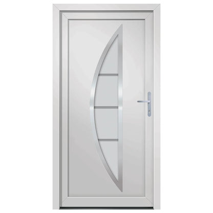 Voordeur 98x200 cm PVC wit