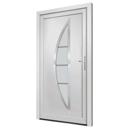 Voordeur 98x200 cm PVC wit