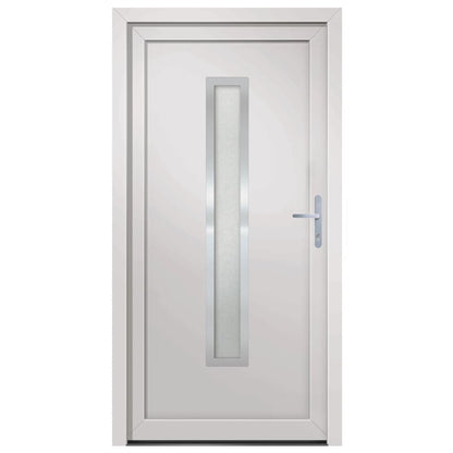 Voordeur 98x190 cm PVC wit