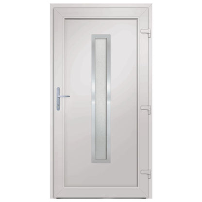 Voordeur 98x208 cm PVC wit