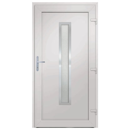 Voordeur 108x200 cm PVC wit