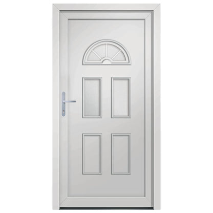 Voordeur 88x190 cm PVC wit